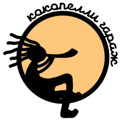 Логотип Кокопелли Гараж